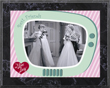 I Love Lucy - The Same Dress plaque Prints