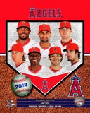 2012 Los Angeles Angels Team Composite Photo