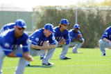 Surprise, AZ - February 23: Yu Darvish Workout - Yu Darvish Photographic Print by Norm Hall