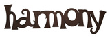 Armonía Wall sign Armonía Wall sign