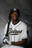 Peoria, AZ - February 27: San Diego Padres photo day - Cameron Maybin Photographic Print by Rich Pilling