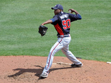 Dunedin, FL - March 24: Atlanta Braves v Toronto Blue Jays - Tyler Pastornicky Photographic Print by Al Messerschmidt