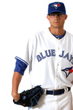 Dunedin, FL - March 02: Toronto Blue Jays Photo Day - Adeiny Hechavarria Photographic Print by Jonathan Ferrey