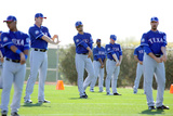 Surprise, AZ - February 23: Yu Darvish Workout - Yu Darvish Photographic Print by Norm Hall