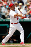 Jupiter, FL - March 18: Miami Marlins v St Louis Cardinals - Chad Gaudin Photographic Print by Sarah Glenn