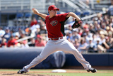Peoria, AZ - March 11: Arizona Diamondbacks v San Diego Padres - Bud Black Photographic Print by Christian Petersen
