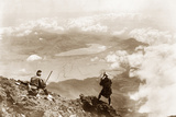 View from the Top of Fujiyama, 1909 Photographic Print by Scherl 