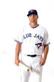 Dunedin, FL - March 02: Toronto Blue Jays Photo Day - Luis Valbuena Photographic Print by Jonathan Ferrey