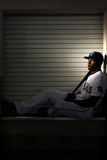 Surprise, AZ - February 28: Texas Rangers Photo Day - Josh Hamilton Photographic Print by Jamie Squire