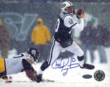 Chad Pennington Snow vs. Steelers Autographed Photo (Hand Signed Collectable) Fotografía