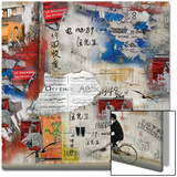 Promenade Urbaine Kunstdruck von Maïlo-M-L Vareilles 