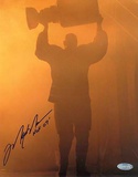 Mark Messier Oilers Retirement Night with Stanley Cup w/ "HOF 07" Inscription Photo