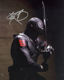 Ray Park GI Joe In Black Suit Vertical Photo Foto