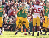 John Sullivan Over Pointing on Line VS. USC Photo Photographie