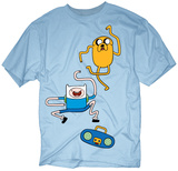 Adventure Time - Dance Dance T-shirts