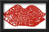 Kiss (on white) Art