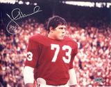 John Hannah Alabama Color Autographed Photo (Hand Signed Collectable) Fotografía