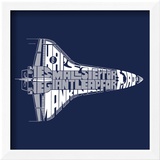One Small Step Shuttle Print