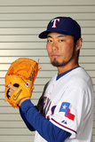 Surprise, AZ - February 28: Texas Rangers Photo Day - Koji Uehara Photographic Print by Jamie Squire