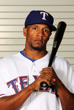 Surprise, AZ - February 28: Texas Rangers Photo Day - Julio Borbon Photographic Print by Jamie Squire