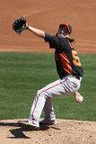 Surprise, AZ - March 12: San Francisco Giants v Kansas City Royals - Tim Lincecum Photographie par Christian Petersen