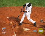 David Ortiz 2007 WS Game 1 Single Autographed Photo (Hand Signed Collectable) Photo