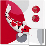 Red Bamboo Sanke Poster von Gruhn 