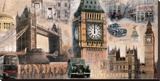 London I Stretched Canvas Print by John Clarke