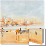 Animation de Plage Poster by Klein 