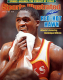 Dominique Wilkins Red Hot Hawk Sports Illustrated Cover Photo