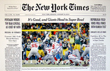 Lawrence Tynes New York Times Cover 1-21-08 Photo