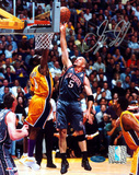 Jason Kidd Nets Grey Jersey Lay Up Vs. Kobe Foto