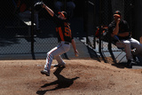Surprise, AZ - March 12: San Francisco Giants v Kansas City Royals - Tim Lincecum Photographie par Christian Petersen