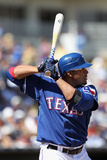 Surprise, AZ - March 09: Los Angeles Dodgers v Texas Rangers - Matt Kemp Photographic Print by Christian Petersen