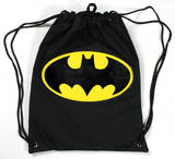 Batman Logo Drawstring Bag