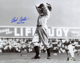 Bob Feller with Hall Of Fame 62 Inscription Autographed Photo (Hand Signed Collectable) Photo