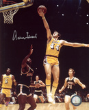 Jerry West Los Angeles Lakers vs. Milwaukee Bucks Photo