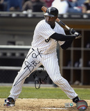 Carl Everett Chicago White Sox with 05 WS Champs Inscription Photo