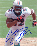 Channing Crowder Miami Dolphins Photo