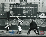 Bob Feller Cleveland Indians with HOF 62 Inscription Photo