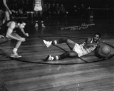 Marques Haynes Harlem Globetrotters with HOF 98 Inscription Photo