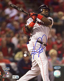 David Ortiz  2004 WS Game 4 Double Photo