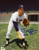Stan Bahnsen New York Yankees with 68 ROY Inscription Autographed Photo (Hand Signed Collectable) Photo