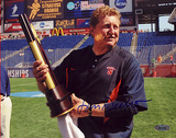 John Desko w/ 2008 Lacrosse Championship Trophy Autographed Photo (Hand Signed Collectable) Photographie