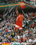 Dominique Wilkins Atlanta Hawks Dunk Contest Autographed Photo (Hand Signed Collectable) Photo Dominique Wilkins Atlanta Hawks Dunk Contest Autographed Photo (Hand Signed Collectable) Photo