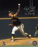 Randy Jones San Diego Padres with 76 NL CY Inscription Photo