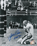 Y.A. Tittle New York Giants with HOF 71 Inscription Autographed Photo (Hand Signed Collectable) Foto