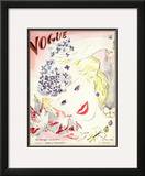 Vogue Cover - May 1935 Impressão giclée emoldurada por Marcel Vertes Vogue Cover - May 1935 Impressão giclée emoldurada por Marcel Vertes