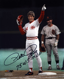 Pete Rose Cincinnati Reds with 1975 World Series MVP  Autographed Photo (Hand Signed Collectable) Photo