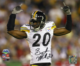 Bryant McFadden PittsburgSteelers SB XLIII Arms In Air Autographed Photo (H& Signed Collectable) Photo